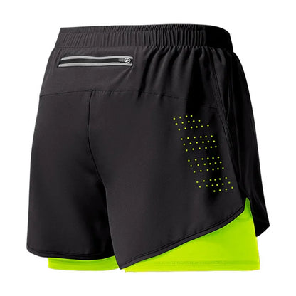 Pantalones cortos de running con bolsillo