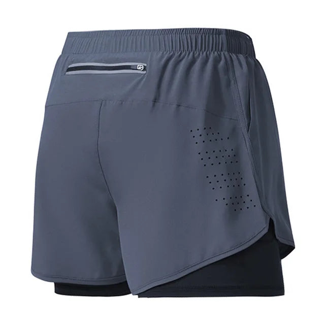 Pantalones cortos de running con bolsillo