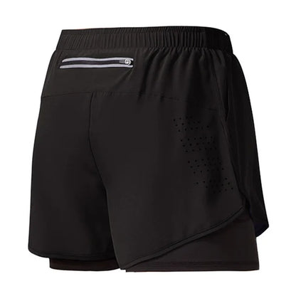 Pantalones cortos de running con bolsillo