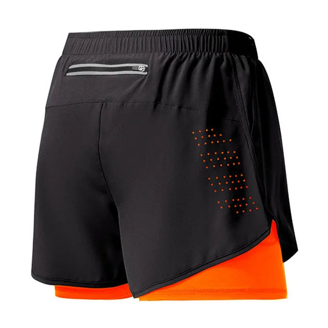 Pantalones cortos de running con bolsillo